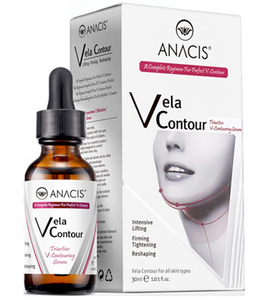 Korea Face Neck Double Chin Slimming Lifting + Firming Serum | VELA CONTOUR - Rezen