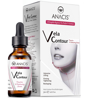 Korea Face Neck Double Chin Slimming Lifting + Firming Serum | VELA CONTOUR - Rezen