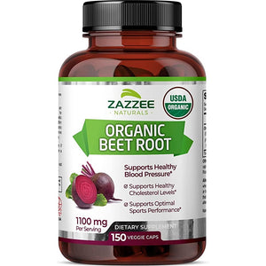 Zazzee Organic Beet Root