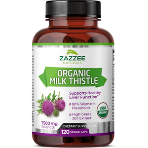 Zazzee Organic Milk Thistle